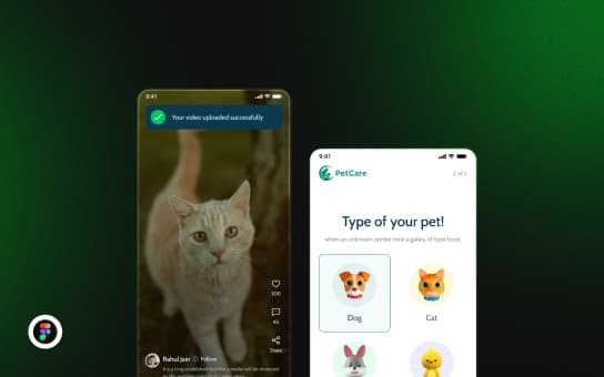 PawFeed – TikTok-Style Pet Food App UI Kit