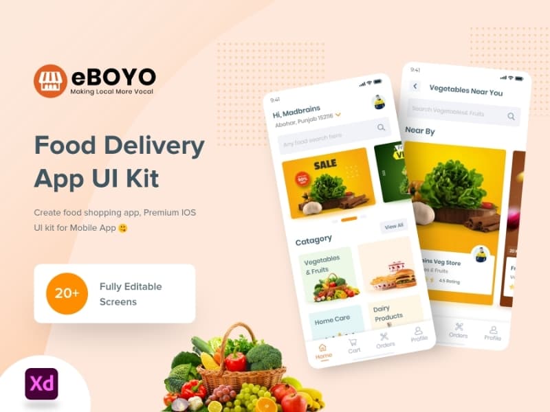 Eboyo - Ecommerce UI Design Template
